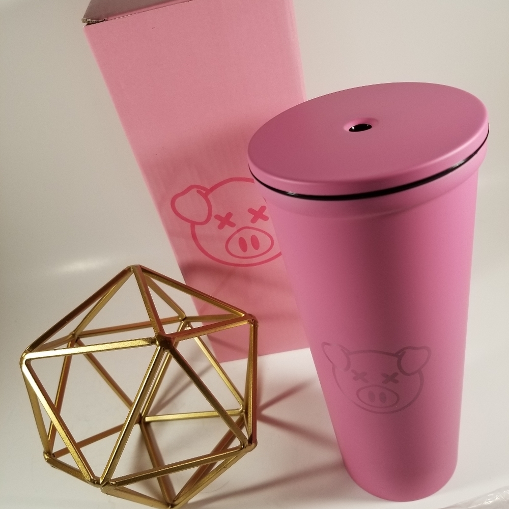 🆕️Shane Dawson, Matte Pink, Pig Tumbler - Picture 3 of 5